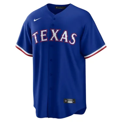 Men's Texas Rangers Corey Seager Royal Alternate Replica Player Name Jersey  02
