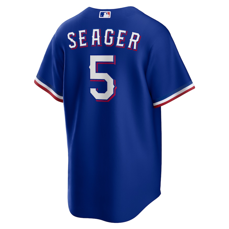 Men's Texas Rangers Corey Seager Royal Alternate Replica Player Name Jersey 