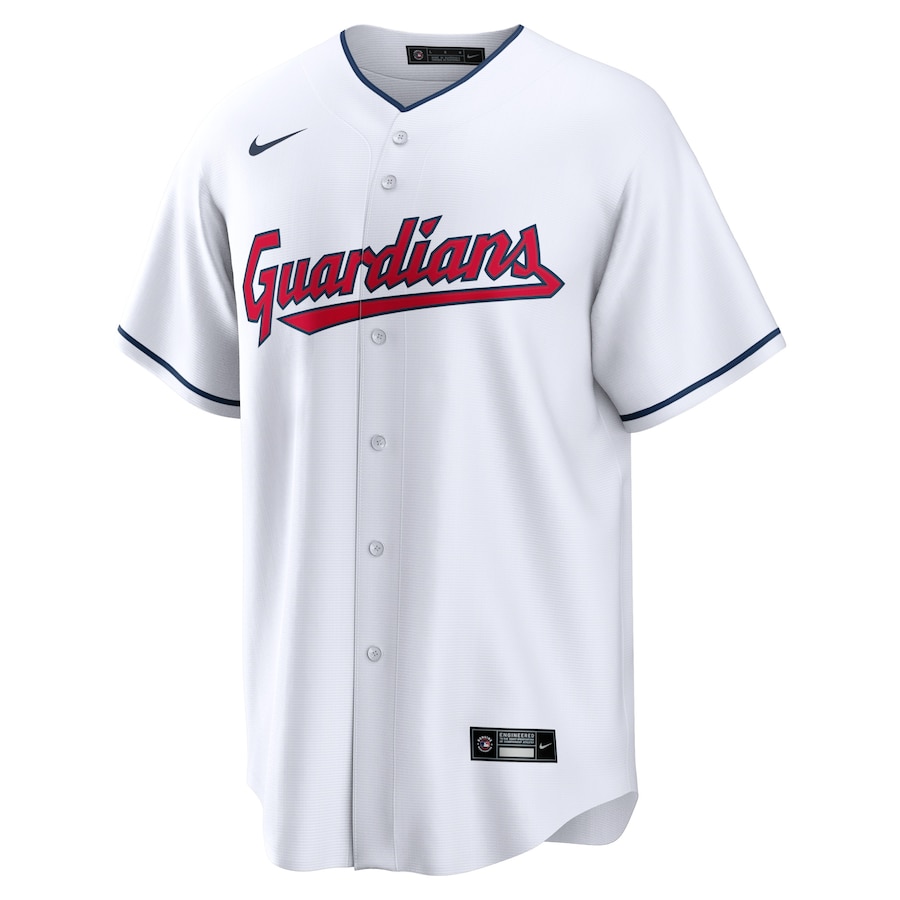Men's Cleveland Guardians José Ramírez White Home Replica Player Name Jersey 