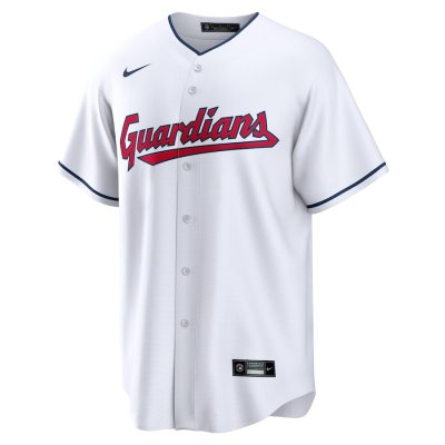 Men's Cleveland Guardians José Ramírez White Home Replica Player Name Jersey  02