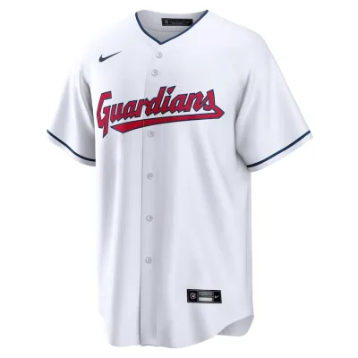 Men's Cleveland Guardians José Ramírez White Home Replica Player Name Jersey  02