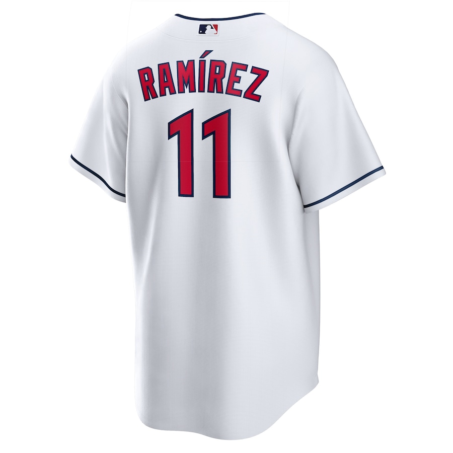 Men's Cleveland Guardians José Ramírez White Home Replica Player Name Jersey 