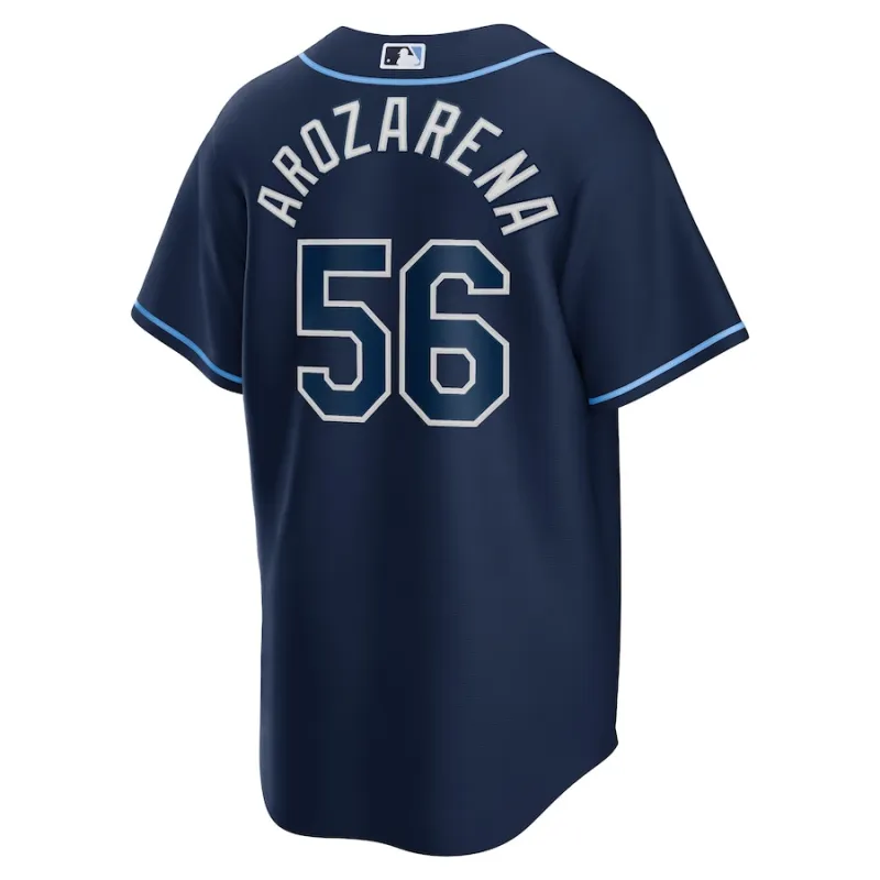 Men's Tampa Bay Rays Randy Arozarena Navy Alternate Replica Player Name Jersey