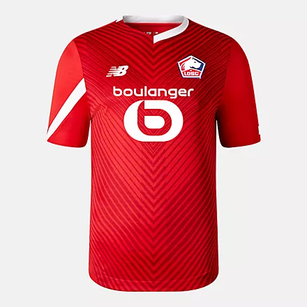 Ligue 1 23/24 LOSC Lille Home Soccer Jersey