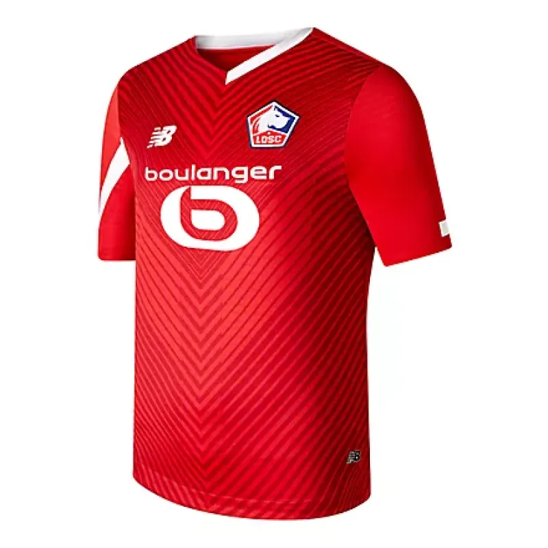Ligue 1 23/24 LOSC Lille Home Soccer Jersey