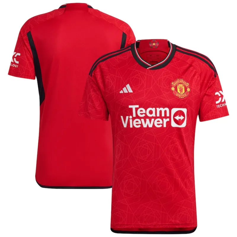 Premier League 23/24 Manchester United Home Soccer Jersey