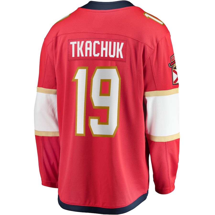 Men's Matthew Tkachuk Florida Panthers Home Breakaway Player Jersey
