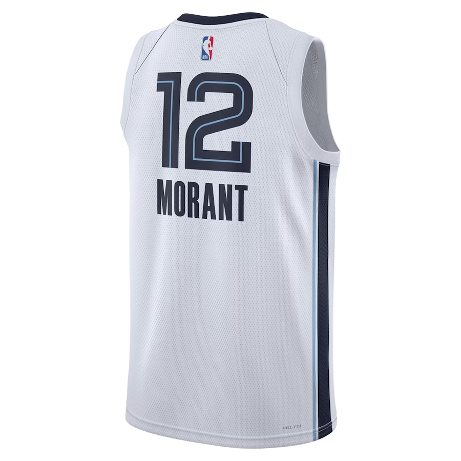 Ja Morant Memphis Grizzlies Unisex Swingman Jersey Association Edition White