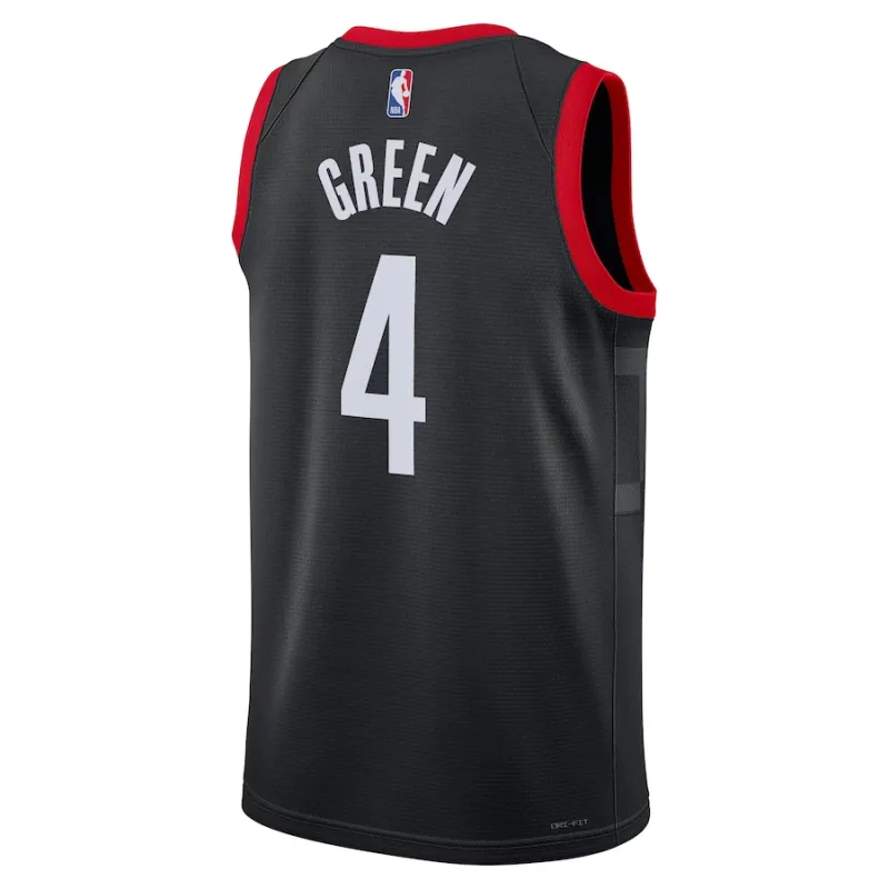 Jalen Green Houston Rockets Unisex Swingman Jersey Statement Edition Black