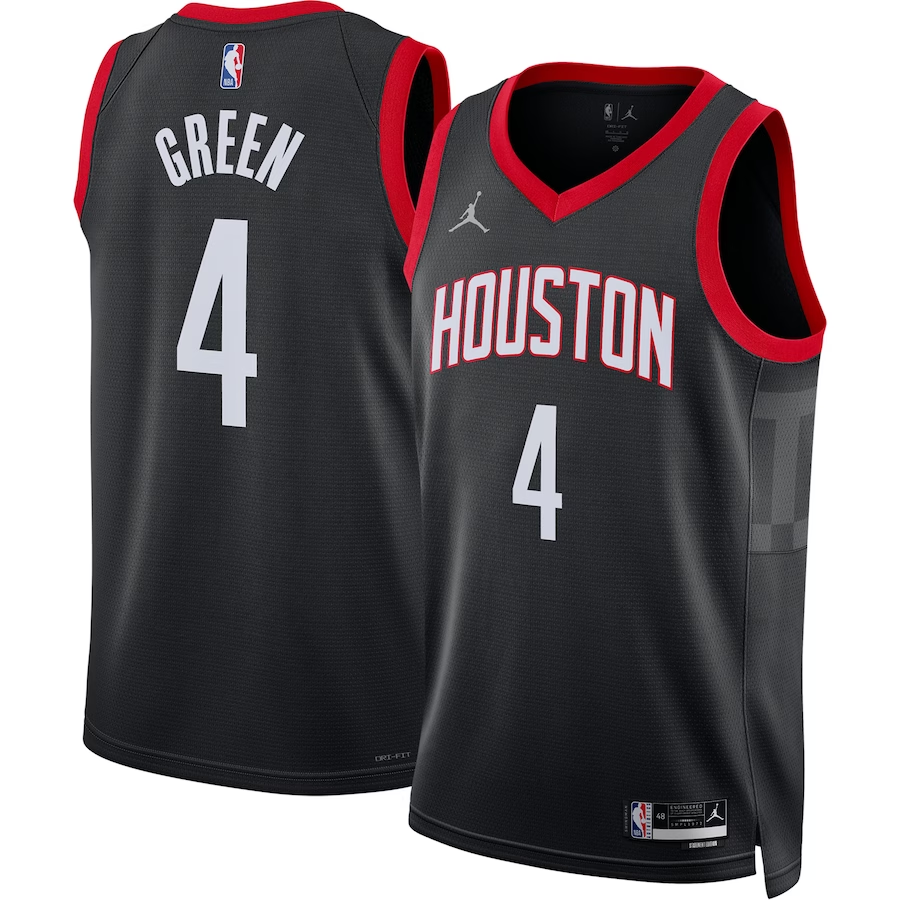 Jalen Green Houston Rockets Unisex Swingman Jersey Statement Edition Black
