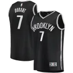 Kevin Durant Brooklyn Nets Fast Break Replica Jersey Black