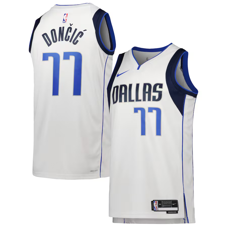 Luka Don?i? Dallas Mavericks Unisex Swingman Jersey Association Edition White