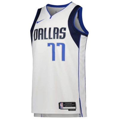 Luka Don?i? Dallas Mavericks Unisex Swingman Jersey Association Edition White 02