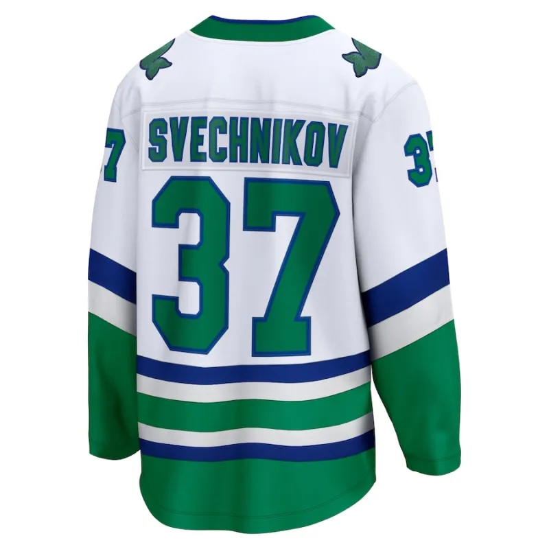 Men's Andrei Svechnikov Carolina Hurricanes Whalers Premier Breakaway Jersey