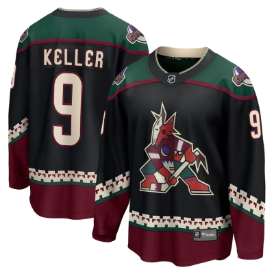 Men's Arizona Coyotes Clayton Keller Home Breakaway Jersey 01
