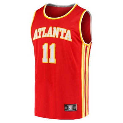 Men's Atlanta Hawks Trae Young Replica Icon Edition Jersey 02