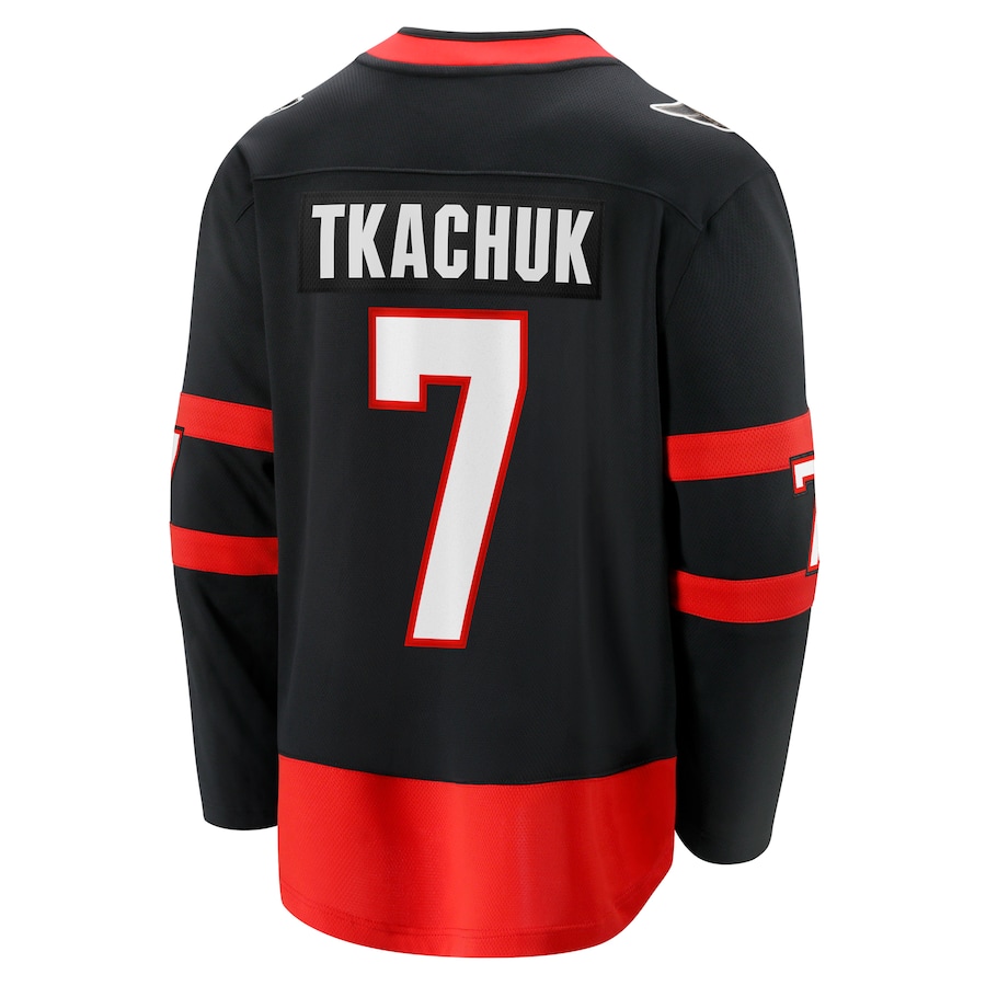 Men's Brady Tkachuk Ottawa Senators Home Breakaway Jersey