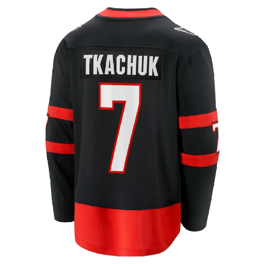 Men's Brady Tkachuk Ottawa Senators Home Breakaway Jersey