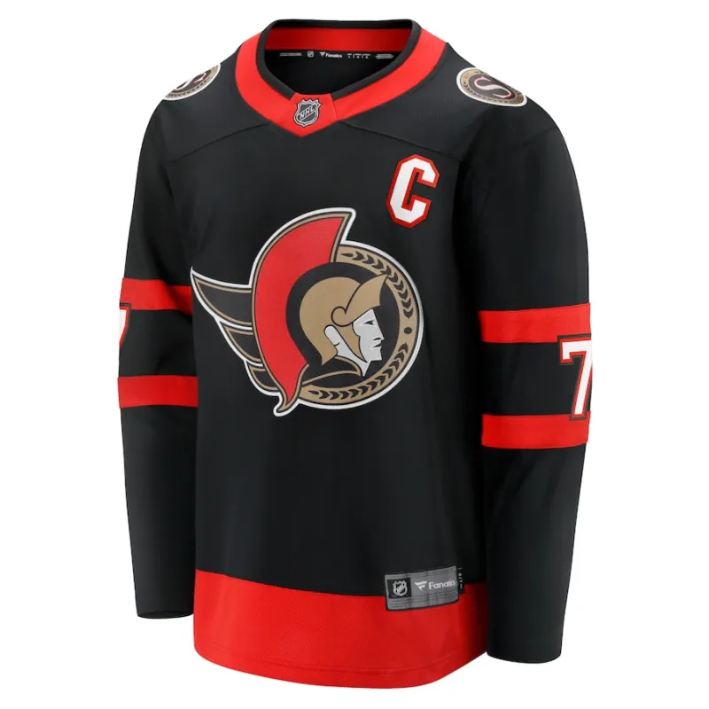 Men's Brady Tkachuk Ottawa Senators Home Breakaway Jersey