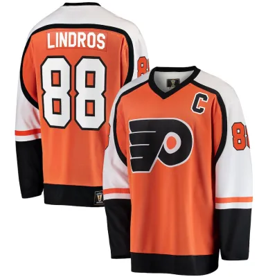 Men's Eric Lindros Philadelphia Flyers Premier Breakaway Retired Player Jersey 01