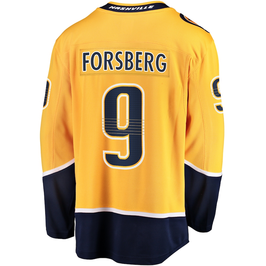 Men's Filip Forsberg Nashville Predators Home Breakaway Jersey