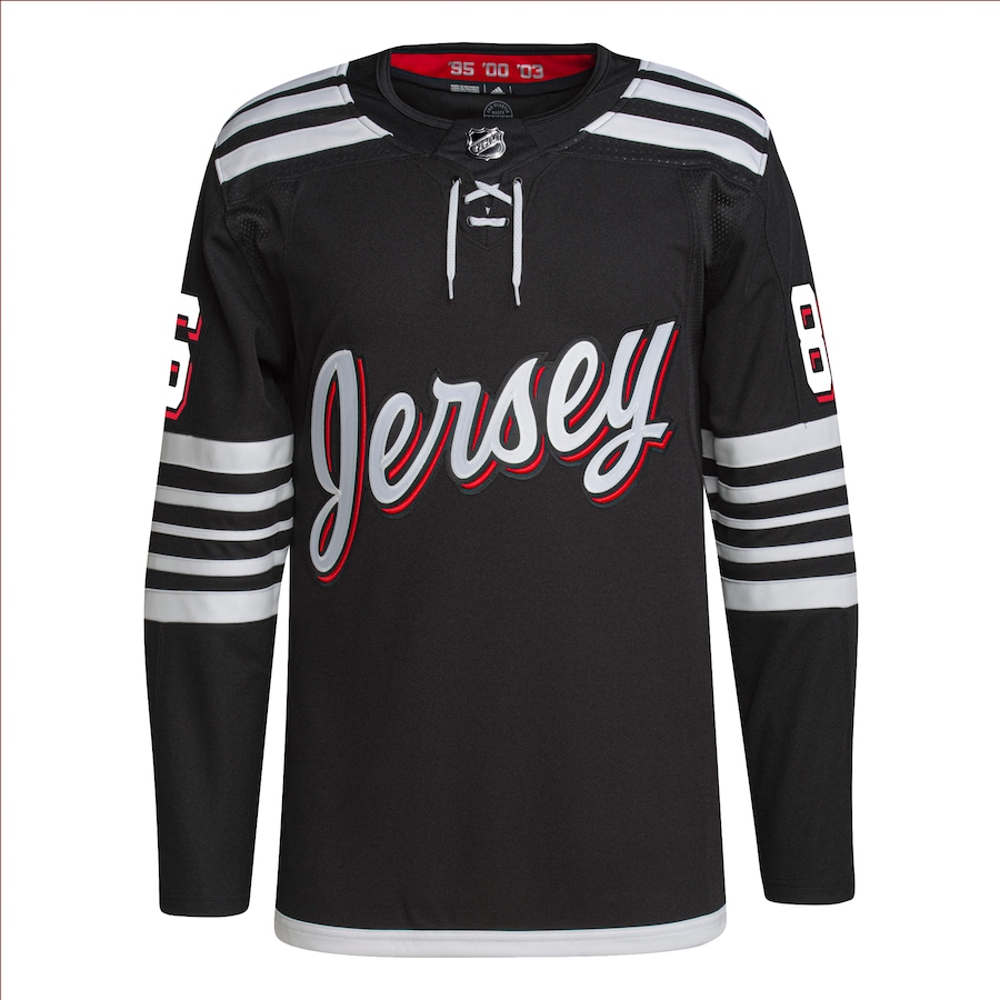 Men's Jack Hughes New Jersey Devils Alternate Primegreen Player Jersey