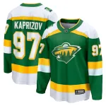 Men's Kirill Kaprizov Minnesota Wild Alternate Premier Breakaway Player Jersey