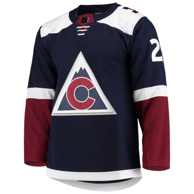 Men's Nathan MacKinnon Colorado Avalanche Alternate Primegreen Player Jersey 02