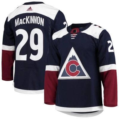 Men's Nathan MacKinnon Colorado Avalanche Alternate Primegreen Player Jersey 01