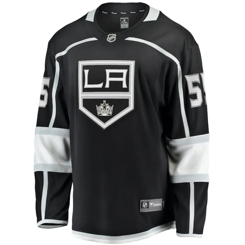 Men's Quinton Byfield Los Angeles Kings Home Team Breakaway Player Jersey