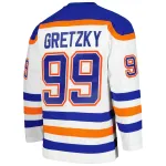 Men's Wayne Gretzky Edmonton Oilers 1986/87 Blue Line Player Jersey