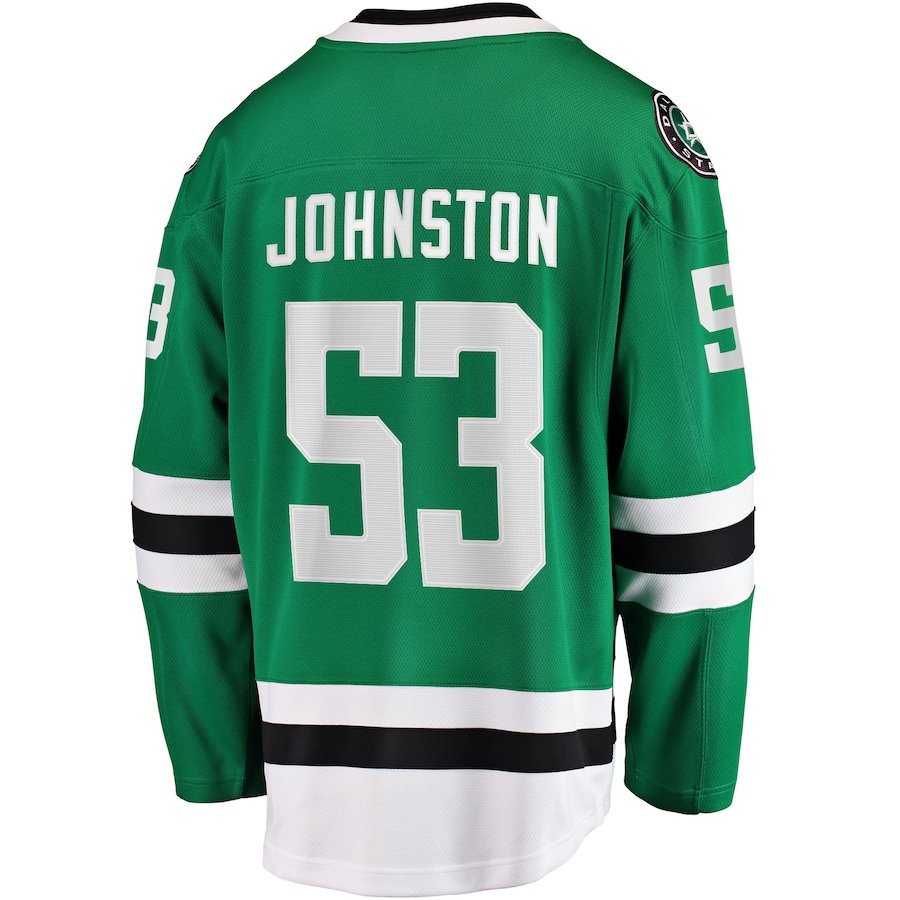 Men's Wyatt Johnston Dallas Stars Home Breakaway Player Jersey
