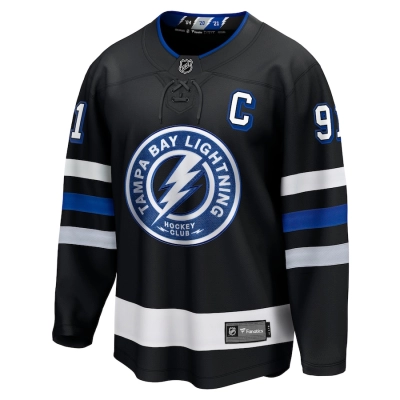 Men's Steven Stamkos Tampa Bay Lightning Alternate Premier Breakaway Player Jersey  02