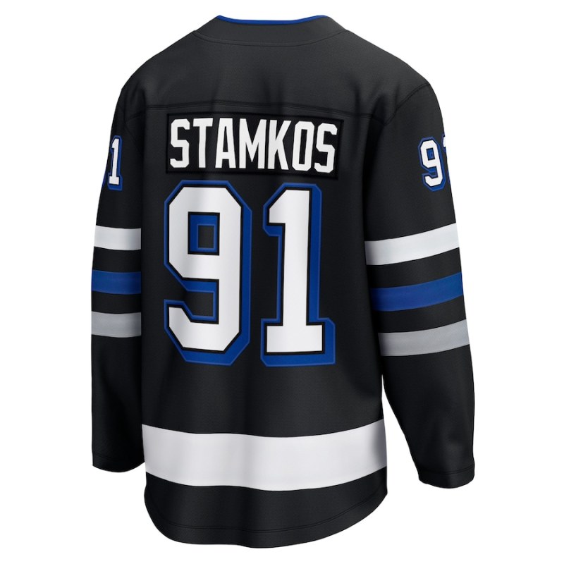 Men's Steven Stamkos Tampa Bay Lightning Alternate Premier Breakaway Player Jersey 