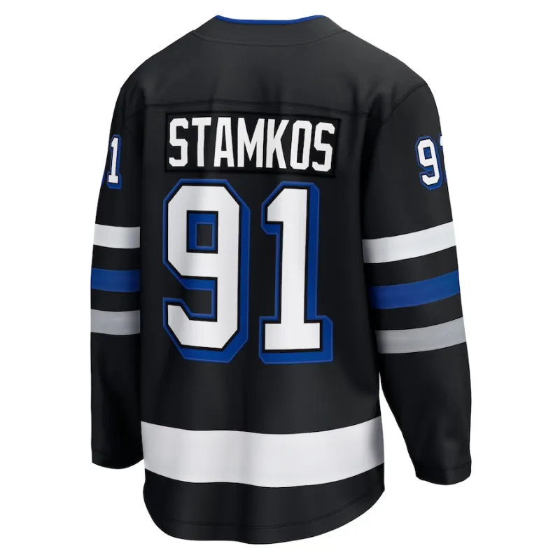 Men's Steven Stamkos Tampa Bay Lightning Alternate Premier Breakaway Player Jersey 