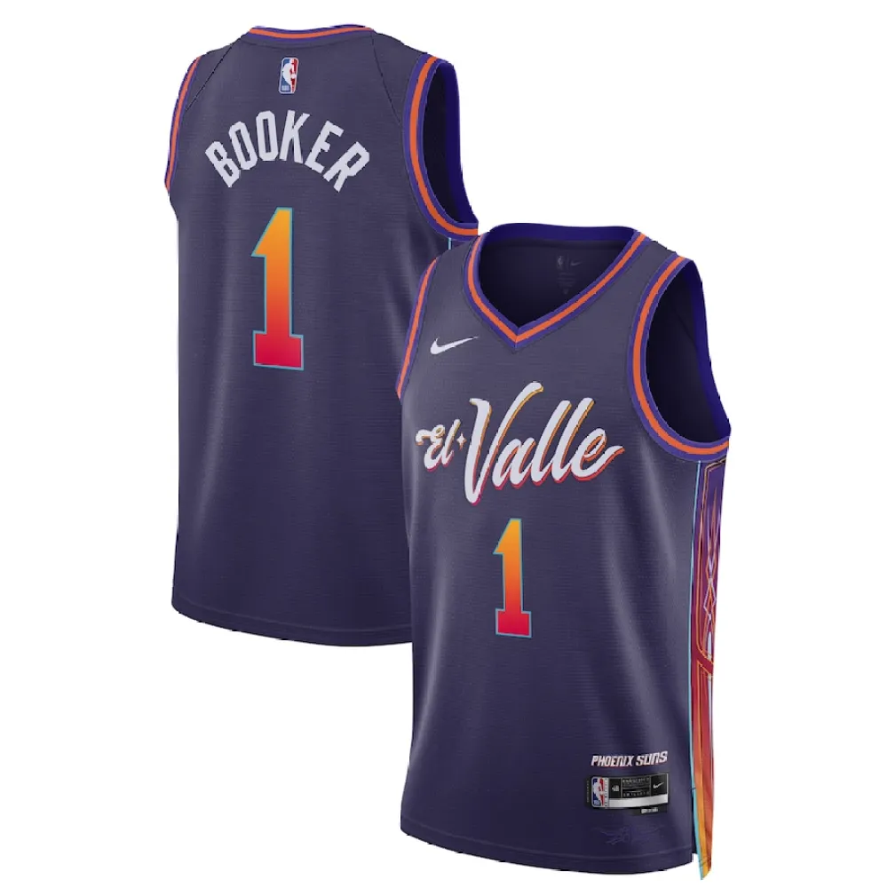 Devin Booker Phoenix Suns Unisex 2023/24 Swingman Jersey Purple City Edition