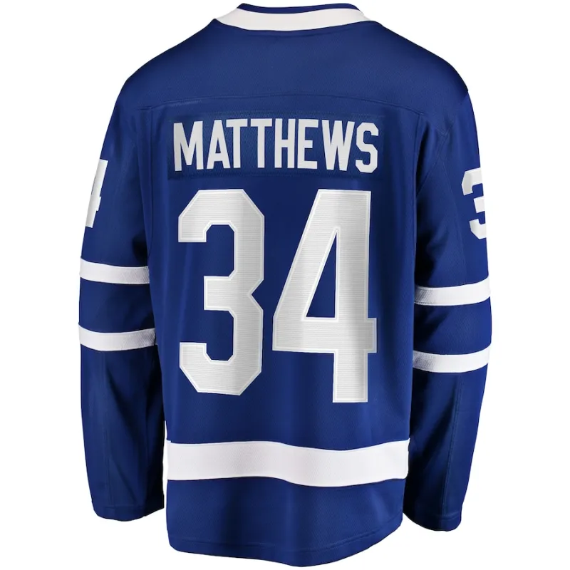 Men's Auston Matthews Toronto Maple Leafs Home Breakaway Jersey