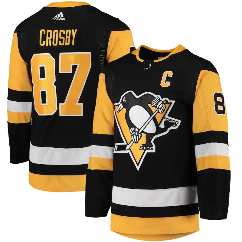 Men's Sidney Crosby Pittsburgh Penguins Home Primegreen Player Jersey