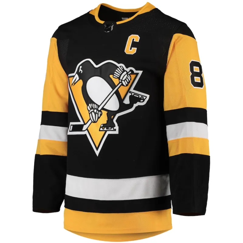 Men's Sidney Crosby Pittsburgh Penguins Home Primegreen Player Jersey