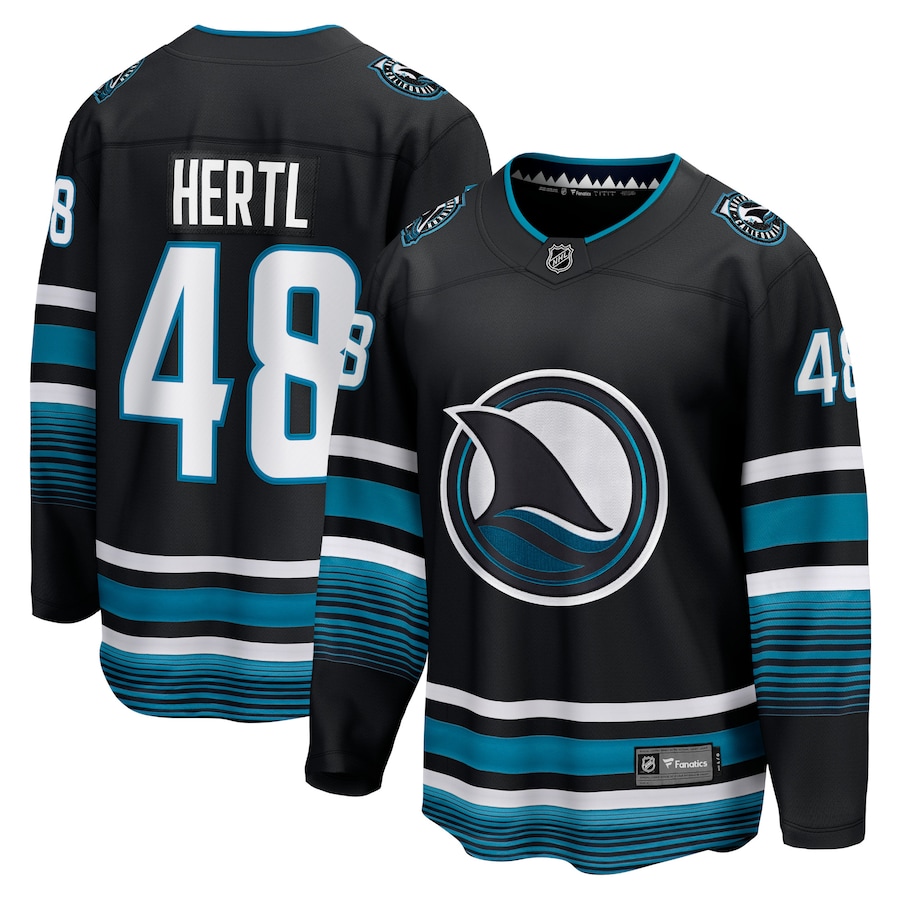 Men's Tomas Hertl San Jose Sharks Alternate Premier Breakaway Player Jersey