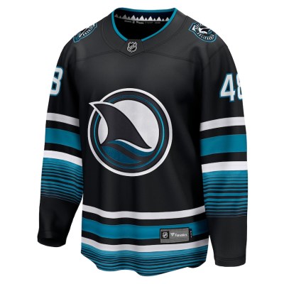 Men's Tomas Hertl San Jose Sharks Alternate Premier Breakaway Player Jersey 02