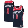 Rui Hachimura Washington Wizards Swingman Player Jersey Icon Edition Navy