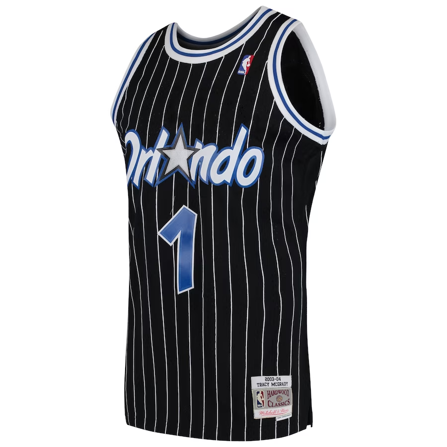 Tracy McGrady Orlando Magic Hardwood Classics Swingman Jersey Black