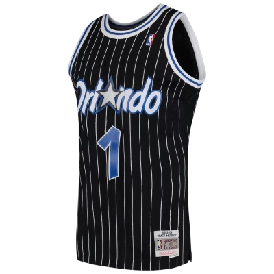 Tracy McGrady Orlando Magic Hardwood Classics Swingman Jersey Black 02