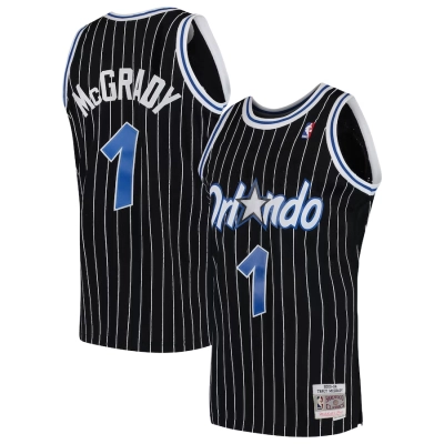 Tracy McGrady Orlando Magic Hardwood Classics Swingman Jersey Black 01