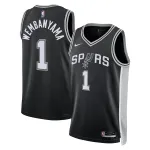 Victor Wembanyama San Antonio Spurs Unisex 2023 NBA Draft First Round Pick Swingman Jersey Icon Edition Black