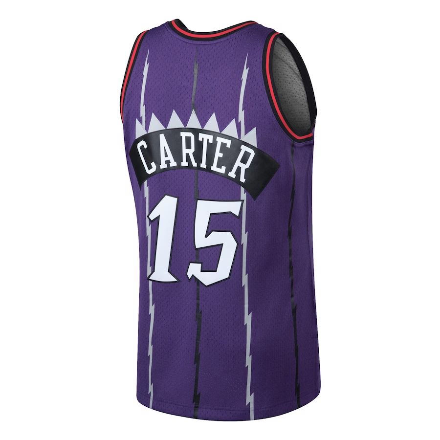 Vince Carter Toronto Raptors 1998/99 Hardwood Classics Swingman Jersey Purple