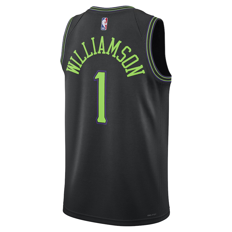 Zion Williamson New Orleans Pelicans Unisex 2023/24 Swingman Jersey Black City Edition
