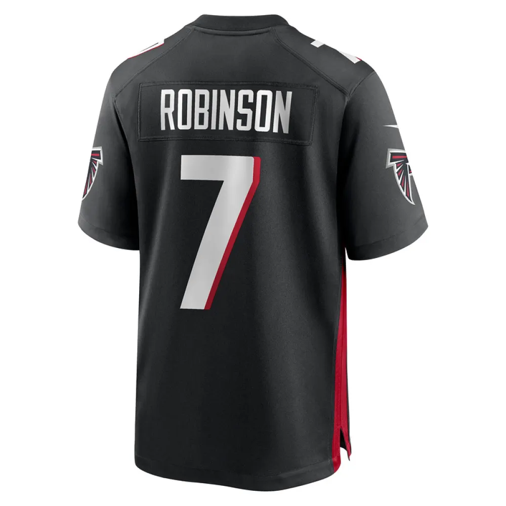 Men's Atlanta Falcons Bijan Robinson Black Game Jersey