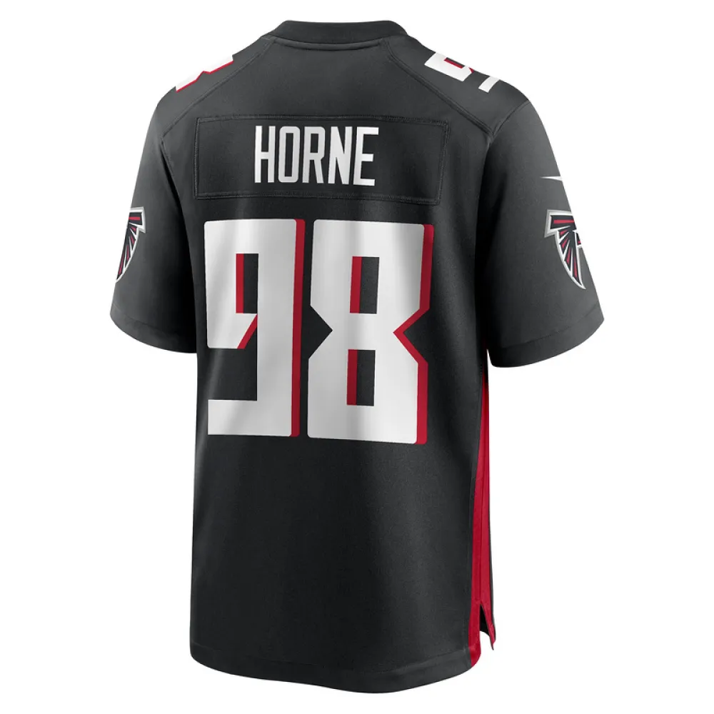 Men's Atlanta Falcons Timmy Horne Black Game Player Jersey